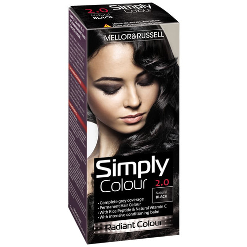 Simply Colour Hair Dye - Natural Black 2.0