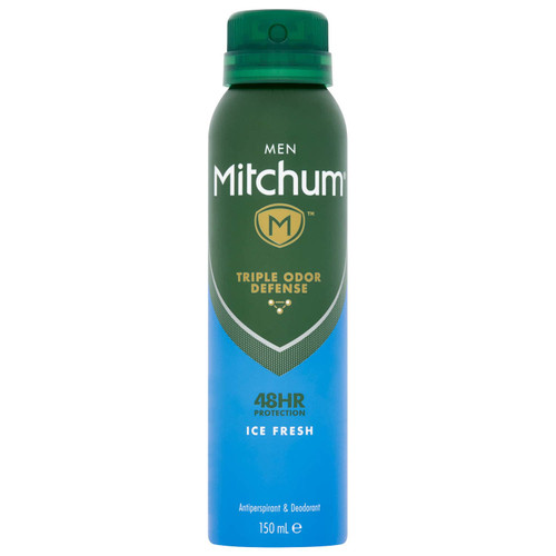 Mitchum Men's 48 Hour Antiperspirant 150ml - Ice Fresh