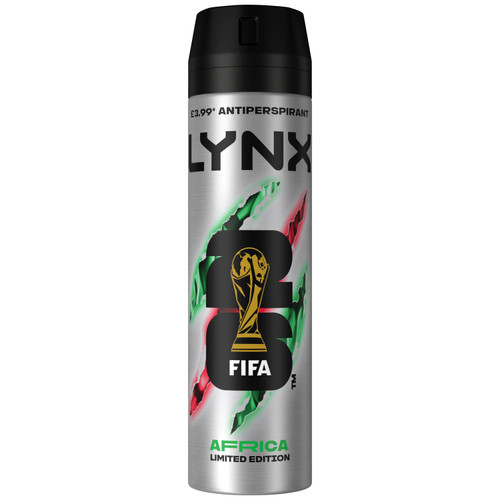 Lynx FIFA  Anti-Perspirant 200ml - Africa
