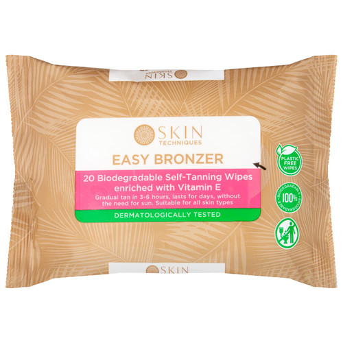 Skin Techniques Tanning Wipes 20pk