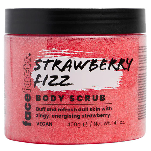 Face Facts Body Scrub 400g - Strawberry Fizz