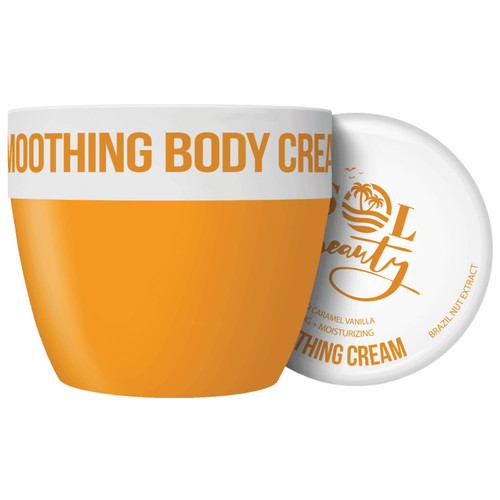 SOL Beauty Smoothing Body Cream 220ml - Salted Caramel Vanilla