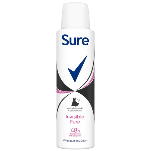 Sure Invisible Pure 48H Anti-Perspirant 150ml