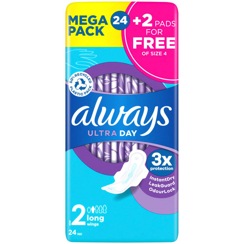 Always Ultra Day Mega Pack 24pk
