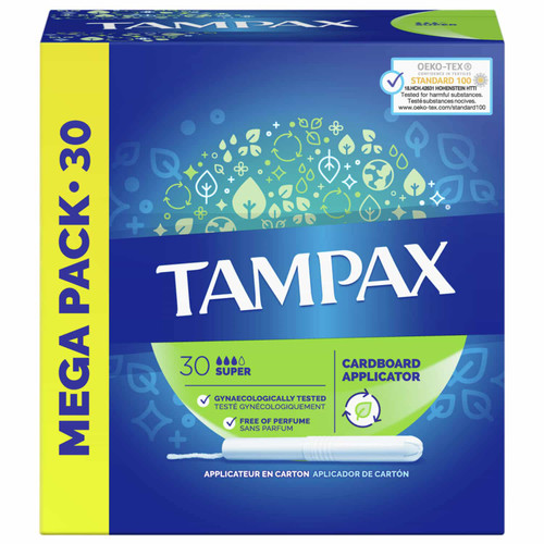 Tampax Tampons 30pk - Super