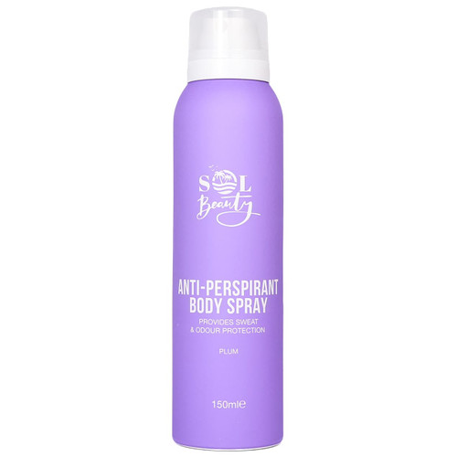 Sol beauty Anti-perspirant Body Spray 150ml - Plum