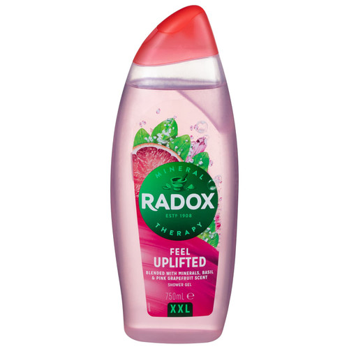 Radox Shower Gel 750ml - Basil & Pink Grapefruit
