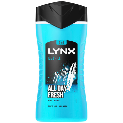 Lynx 3 in 1 Ice Chill Shower Gel 225ml