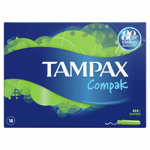 Tampax Compak 18pk - Super