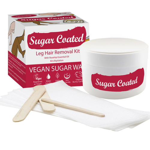 Sugar Coated Leg Hair Removal Wax Kit 200ml
