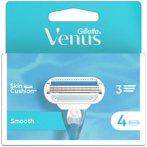 Gillette Venus Smooth Razor Blades 4pk