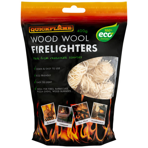 Quickflame Wood Wool Firelighters