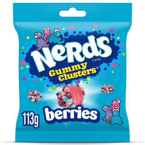Nerds Clusters Berry 113g
