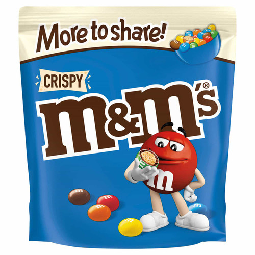 M&M's Crispy More To Share Pouch 187g