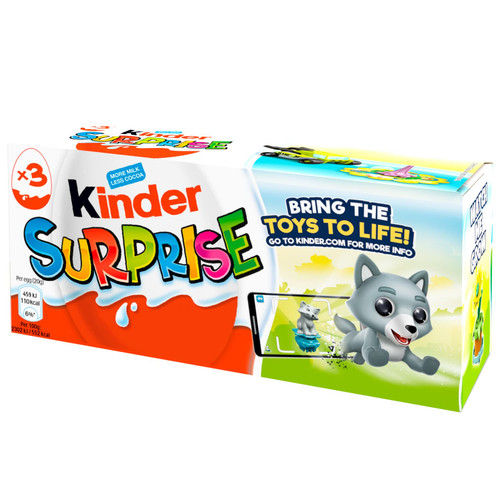 Kinder Surprise Egg 3pk