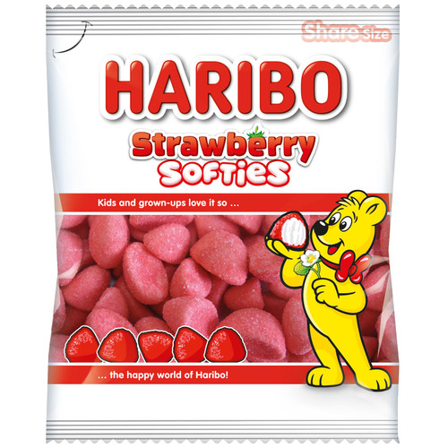 Haribo Strawberry Softies 140g