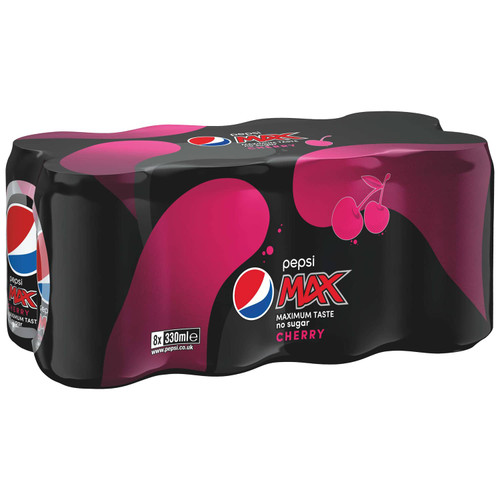 Pepsi Max Cherry 8 x 330ml