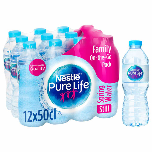 Nestle Pure Life Spring Water 12 x 500ml