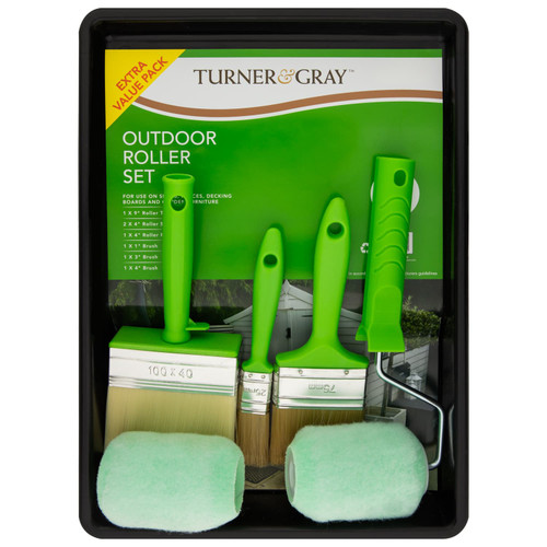 Turner & Gray Outdoor Roller Set 7pc