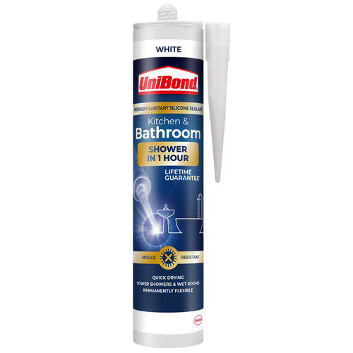 Unibond Speed Kitchen & Bathroom Sealant 291g