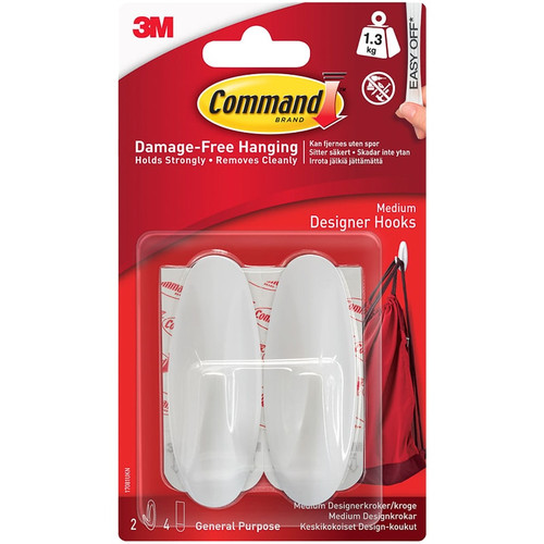 Command Medium Hooks 2pk