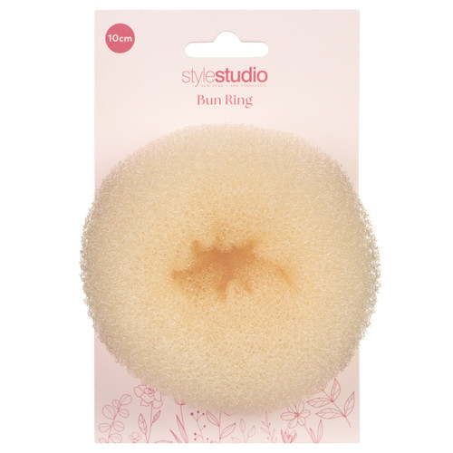 Style Studio Bun Ring 8cm - Brown