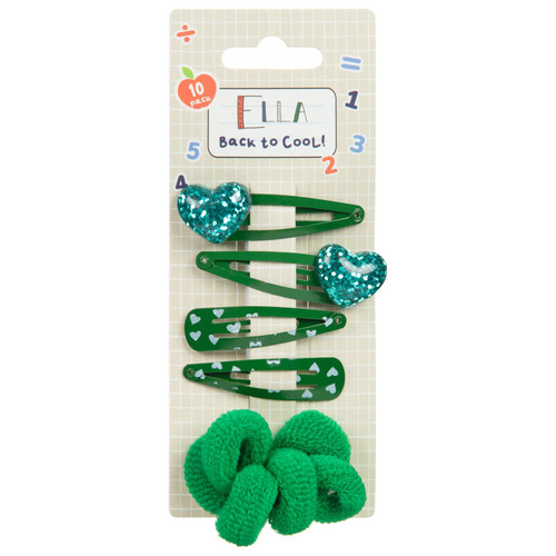 Ella School Hair Accessories - Mixed Hair Set
