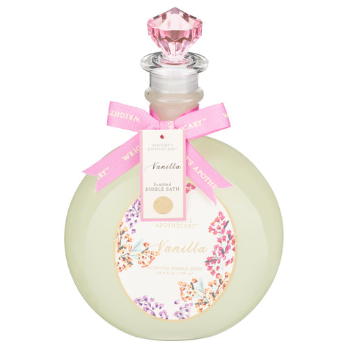 Wright's Apothecary Scented Bubble Bath 730ml - White Musk
