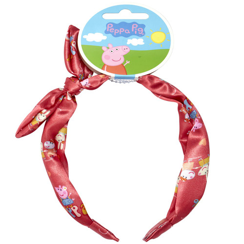 Peppa Pig Bow Headband - Blue