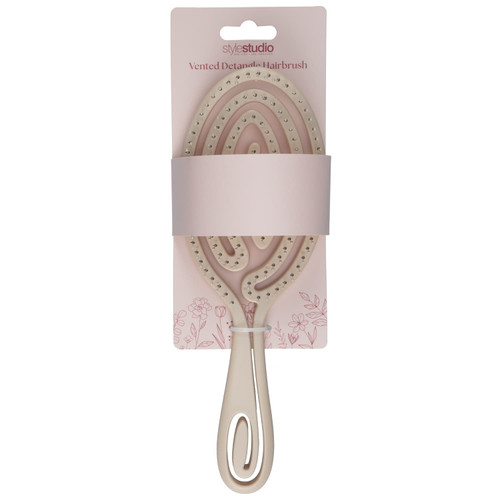 Style Studio Vented Detangle Hairbrush - Pink