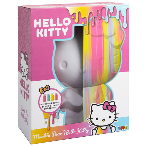 Hello Kitty Marble Pour Paint Set