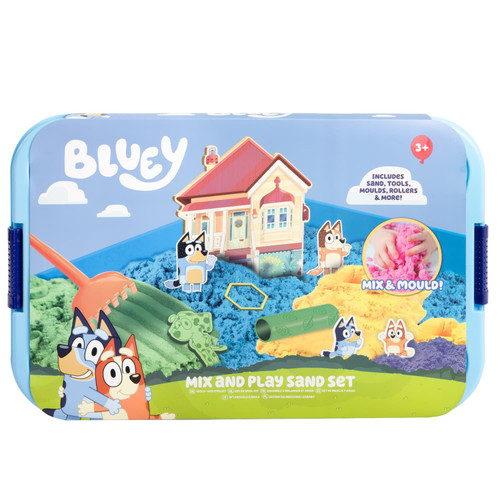 Bluey Mix & Play Sand Set