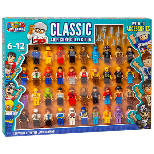 Brick by Brick Classic Figure Collection 40pk