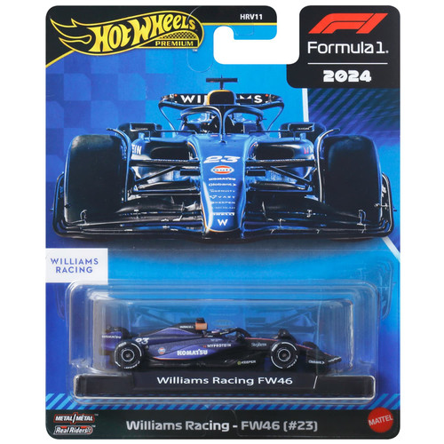 Hot Wheels F1 2024 Race Car - Williams Racing FW46 #23