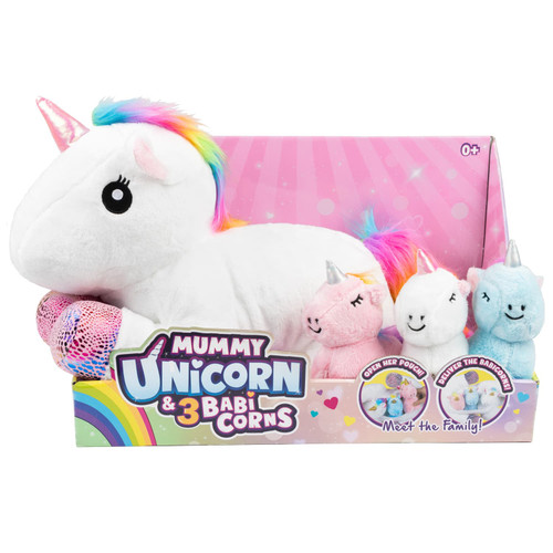 Mummy & 3 Baby Unicorns