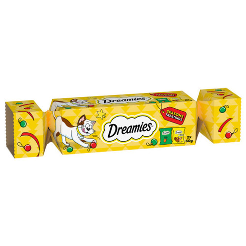 Dreamies Season of Goodies Christmas Cracker 120g