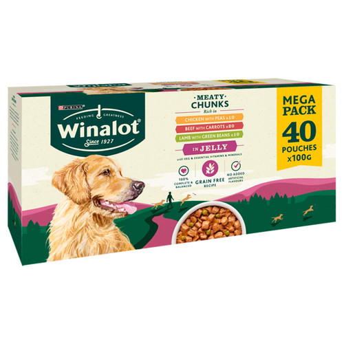 Winalot Jelly Perfect Portions 40pk