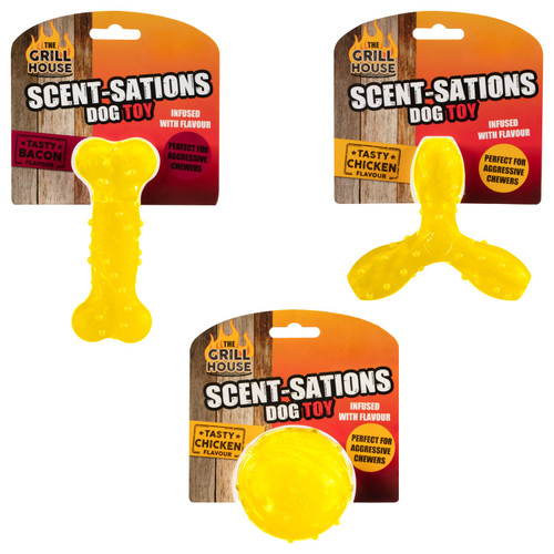 Scentsations Dog Toy - Yellow