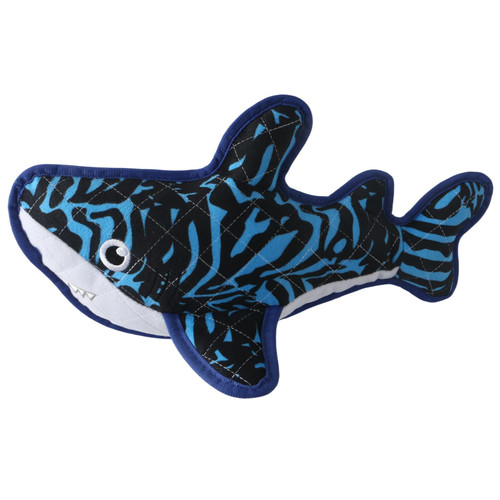Tough Shark Pet Toy - Blue