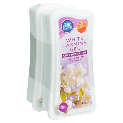 Air Scents Gel Air Freshener 2pk - White Jasmine