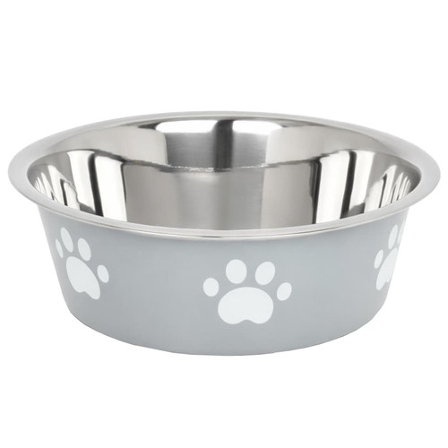 Large Pet Bowl 25cm - Grey