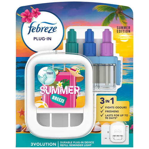Febreze 3Volution Starter Kit - Summer Breeze