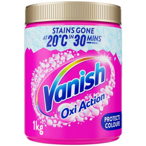 Vanish Gold Oxi Action Stain Remover For Whites 1kg