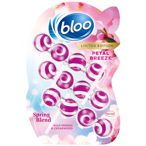Bloo Petal Breeze Toilet Block 3pk