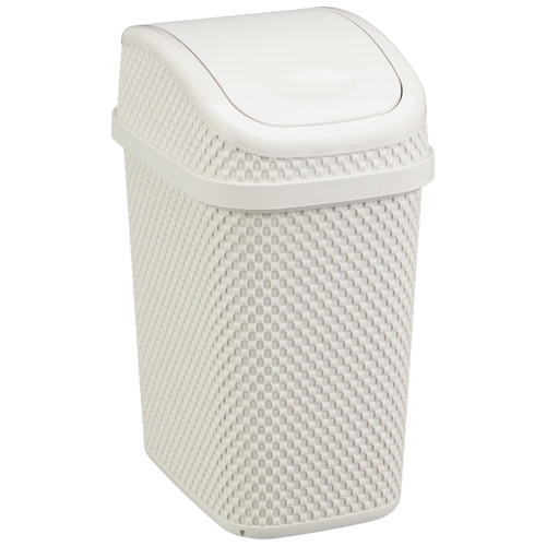 Simply Everyday Push Lid Bin 10L - Natural
