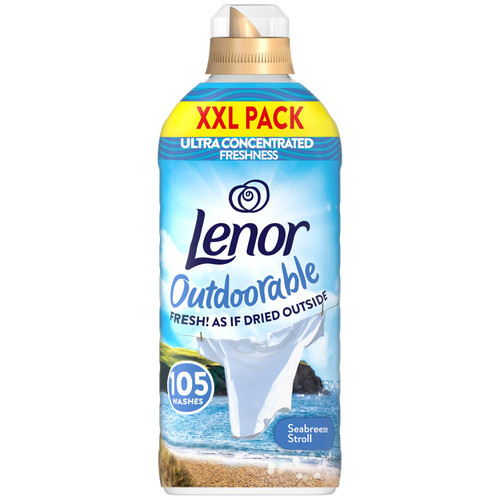 Lenor Outdoorable Fabric Conditioner 105W - Seabreeze Stroll