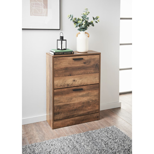 Tromso 2 Tier Shoe Rack