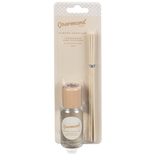 Gourmand Mini Reed Diffuser 30ml - Almond Croissant