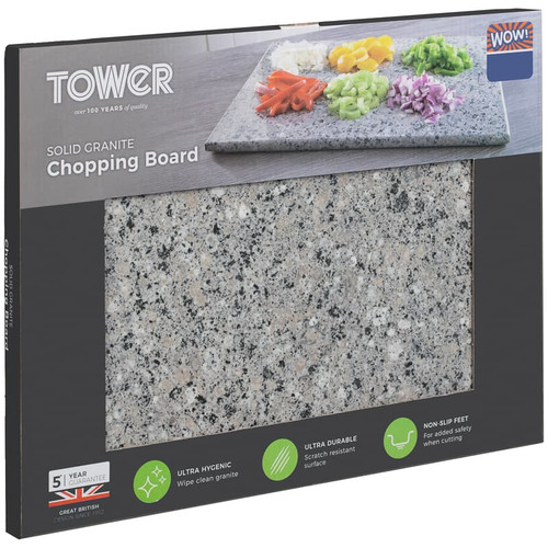 Solid Granite Chopping Board - Light