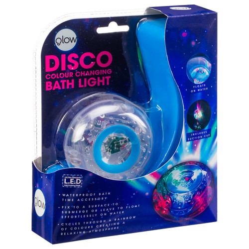 Glow Disco Colour Changing Bath Light